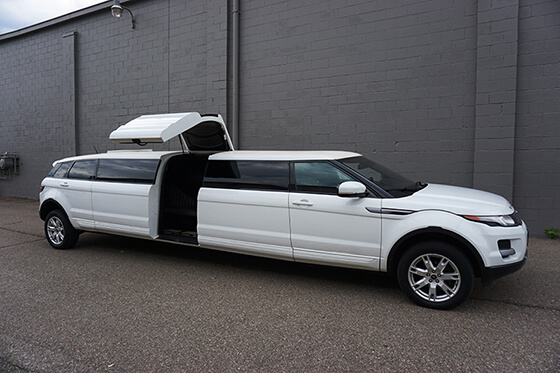 limo with jet wing doors